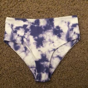 These purple tie-dye bottoms are from SHEIN.